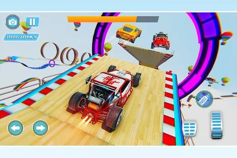 Скачать взломанную Ramp Stunt Автомобильные гонки: Car Stunt Games (Открыты уровни) версия 1.5 apk на Андроид