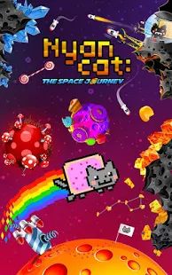 Скачать взломанную Nyan Cat: The Space Journey (Открыты уровни) версия 1.05 apk на Андроид