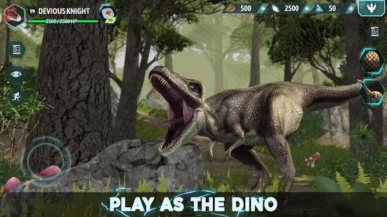 Скачать взломанную Dino Tamers - Jurassic Riding MMO (Открыты уровни) версия 2.08 apk на Андроид