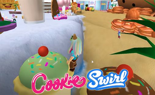Скачать взломанную Cookie Swirl Rbx Mod Obby (Много денег) версия 1.0 apk на Андроид