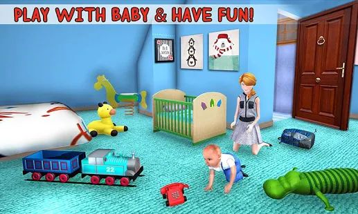 Скачать взломанную New Baby Single Mom Family Adventure (Открыты уровни) версия Зависит от устройства apk на Андроид