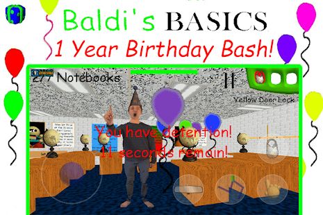 Скачать взломанную Scary Math Teacher: Birthday Bash Party (Много денег) версия 1.4.5 apk на Андроид
