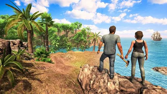 Скачать взломанную Остров Выживания - Игры На Выживание (Бесконечные монеты) версия 1.20 apk на Андроид