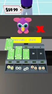 Скачать взломанную Cashier 3D (Открыты уровни) версия 2.8 apk на Андроид