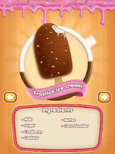 Скачать взломанную Mommy Homemade Ice Cream Cooking (Много денег) версия 1.0 apk на Андроид