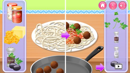Скачать взломанную Приготовления пищи на кухне (Открыты уровни) версия 1.1.72 apk на Андроид