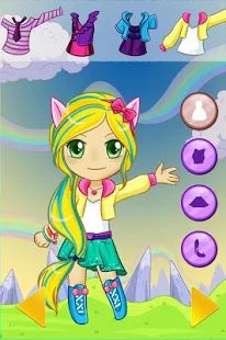 Скачать взломанную бесплатные игры одевалки пони для девочек (Открыты уровни) версия 1.11 apk на Андроид