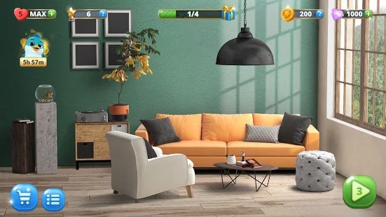 Скачать взломанную Flip This House: Декор, дизайн и игра «3 в ряд» (Много денег) версия 1.103 apk на Андроид