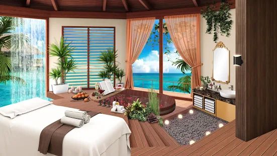 Скачать взломанную Дизайн дома: жизнь на Гавайях (Открыты уровни) версия 1.2.07 apk на Андроид