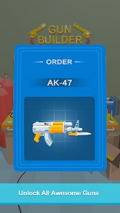 Скачать взломанную Gun Builder 3D (Открыты уровни) версия 1.2.1 apk на Андроид