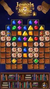 Скачать взломанную Jewels Magic: Mystery Match3 (Открыты уровни) версия 20.0922.09 apk на Андроид