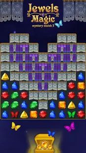 Скачать взломанную Jewels Magic: Mystery Match3 (Открыты уровни) версия 20.0922.09 apk на Андроид
