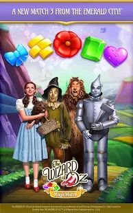 Скачать взломанную The Wizard of Oz Magic Match 3 Puzzles & Games (Много денег) версия 1.0.4706 apk на Андроид