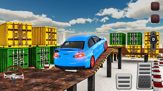 Скачать взломанную автомобильна парковка 3D играть бесплатно вождение (Много денег) версия 1.4.2 apk на Андроид