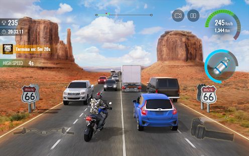 Скачать взломанную Moto Traffic Race 2: Multiplayer (Бесконечные монеты) версия 1.20.01 apk на Андроид