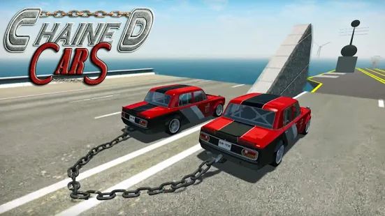 Скачать взломанную Chained Cars Against Ramp 3D (Много денег) версия Зависит от устройства apk на Андроид