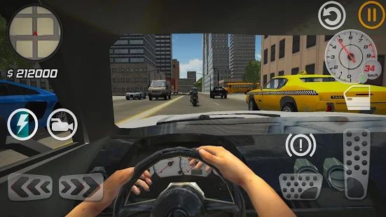 Скачать взломанную City Car Driver 2020 (Много денег) версия 2.0.7 apk на Андроид
