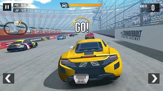 Скачать взломанную Игра Уличные Гонки на скорость: гоночные машины 3D (Открыты уровни) версия 1.2 apk на Андроид