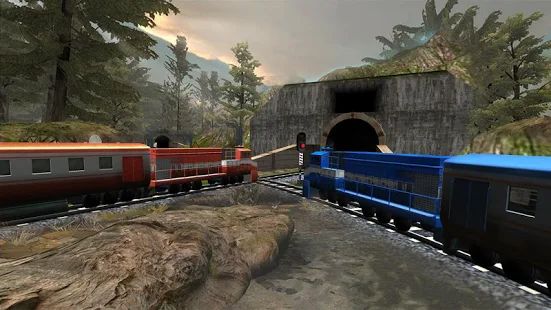 Скачать взломанную Train Racing Games 3D 2 Player (Открыты уровни) версия 8.0 apk на Андроид