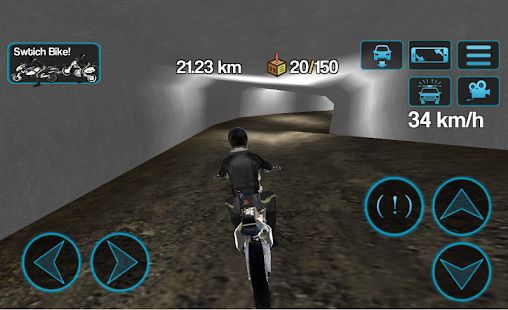 Скачать взломанную Police Bike Traffic Rider (Много денег) версия 1.08 apk на Андроид
