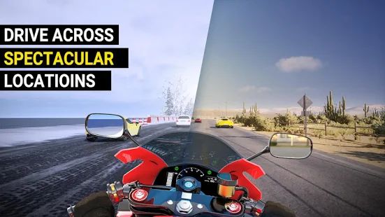 Скачать взломанную Speed Motor Dash:Real Simulator (Открыты уровни) версия 1.1.2 apk на Андроид