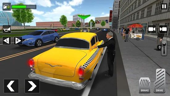 Скачать взломанную Городское такси - симулятор игра (Бесконечные монеты) версия 1.4 apk на Андроид