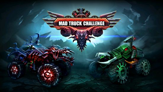 Скачать взломанную Mad Truck Challenge - Гонки и бои машин с боссами (Много денег) версия 1.5 apk на Андроид