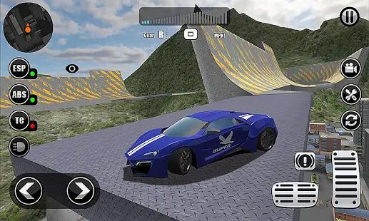 Скачать взломанную Супер симулятор вождения (Бесконечные монеты) версия 1.1 apk на Андроид