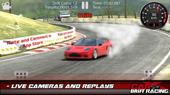 Скачать взломанную CarX Drift Racing Lite (Много денег) версия 1.1 apk на Андроид