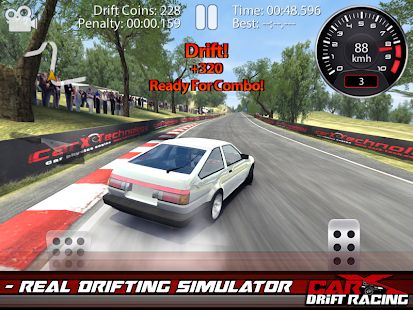 Скачать взломанную CarX Drift Racing Lite (Много денег) версия 1.1 apk на Андроид