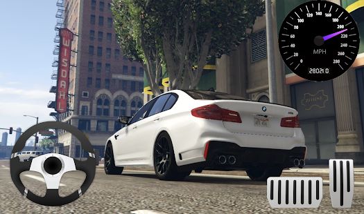 Скачать взломанную City Racer BMW M5 Parking Area (Бесконечные монеты) версия 5.1 apk на Андроид
