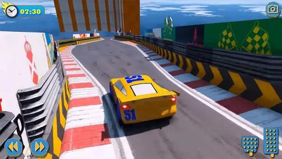 Скачать взломанную Superhero cars racing (Открыты уровни) версия 1.3 apk на Андроид