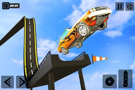 Скачать взломанную Impossible GT Car Driving Tracks: Big Car Jumps (Много денег) версия 1.0 apk на Андроид