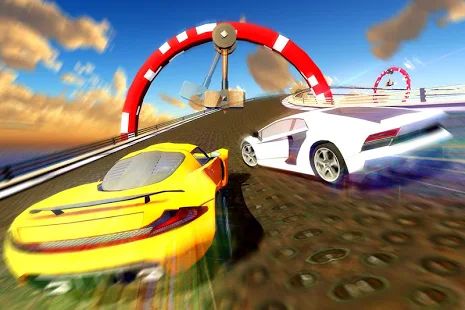 Скачать взломанную Impossible GT Car Driving Tracks: Big Car Jumps (Много денег) версия 1.0 apk на Андроид