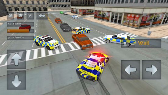Скачать взломанную Police Car Driving vs Street Racing Cars (Бесконечные монеты) версия 1.10 apk на Андроид