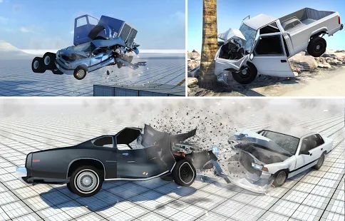 Скачать взломанную Car Crash Damage Engine Wreck Challenge 2018 (Много денег) версия 1.01 apk на Андроид