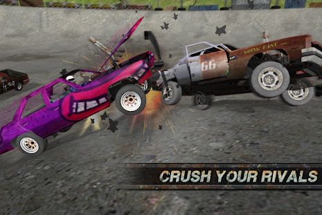 Скачать взломанную Demolition Derby: Crash Racing (Открыты уровни) версия 1.4.0 apk на Андроид