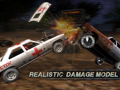 Скачать взломанную Demolition Derby: Crash Racing (Открыты уровни) версия 1.4.0 apk на Андроид