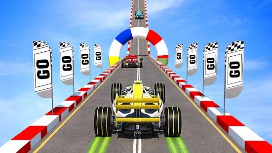Скачать взломанную Formula Car GT Racing Stunts - Автомобильные трюки (Бесконечные монеты) версия 1.0 apk на Андроид