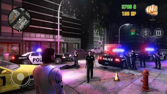 Скачать взломанную Clash of Crime Mad City War Go (Много денег) версия 1.1.2 apk на Андроид
