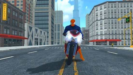 Скачать взломанную Super Hero Bike Mega Ramp 2 (Много денег) версия 1.7 apk на Андроид