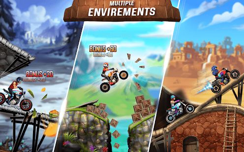 Скачать взломанную Rush To Crush New Bike Games: Bike Race Free Games (Много денег) версия 2.1.032 apk на Андроид