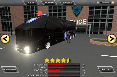 Скачать взломанную Police bus prison transport 3D (Открыты уровни) версия 1.8 apk на Андроид