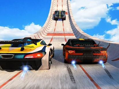 Скачать взломанную Extreme GT Racing Car Трюки Гонки (Много денег) версия 1.0 apk на Андроид