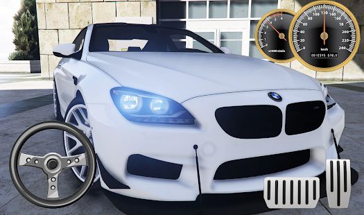 Скачать взломанную Drive BMW M6 Coupe - City & Parking (Много денег) версия 1.0 apk на Андроид