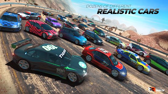 Скачать взломанную Real Rally: Drift & Rally Race (Бесконечные монеты) версия 0.4.3 apk на Андроид