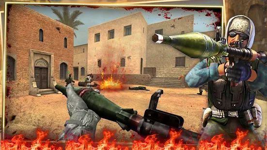Скачать взломанную Gun Strike: Counter Terrorist 3D Shooting Games (Много денег) версия 2.0.2 apk на Андроид