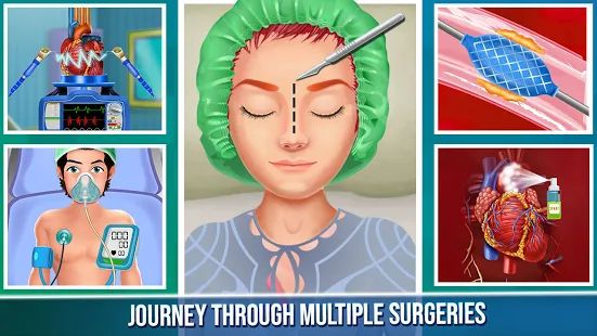 Скачать взломанную Open Heart Surgery New Games: Offline Doctor Games (Бесконечные монеты) версия 3.0.01 apk на Андроид