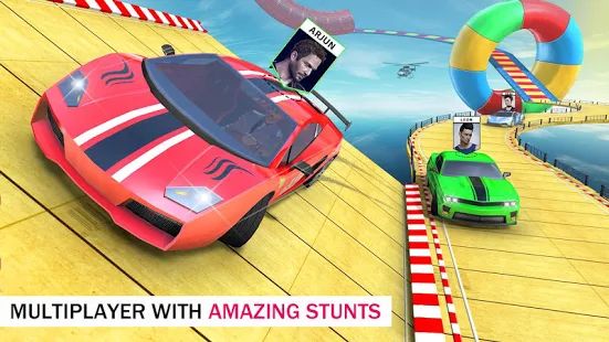 Скачать взломанную Пандус вождения - Новые автомобильные игры 2020 (Много денег) версия 3.5 apk на Андроид
