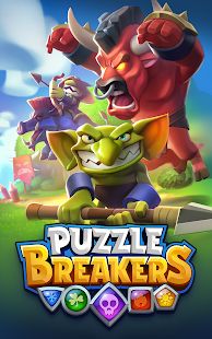 Скачать взломанную Puzzle Breakers (Бесконечные монеты) версия 2.10.0 apk на Андроид